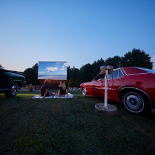Drive-in movie theater