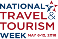 National Travel Tourism Week 2018 logo.