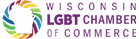 Wisconsin LGBT Chamber of Commerce logo.