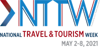 National Travel Tourism Week 2021 logo.