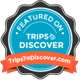 Trips To Discover small badge logo.