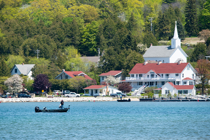 Fishing in Door County