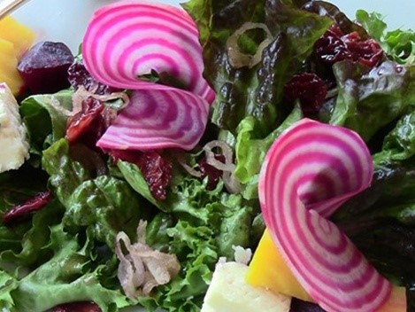 Close up of a salad