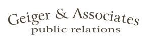 Geiger & Associates Public Relations logo.
