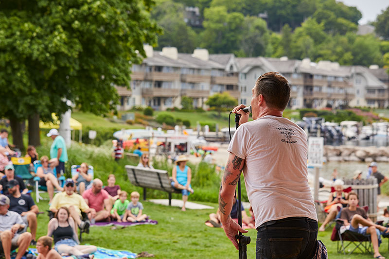 Summer Concert in Sister Bay