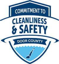 Commitment to Cleanliness and Safety logo.