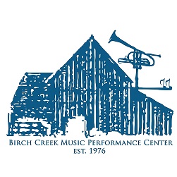 Birch Creek Music Performance Center logo.