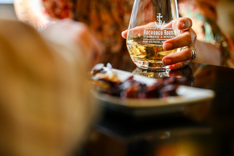 Things to Do this Valentine’s Day in Door County Anchored Roots Winery