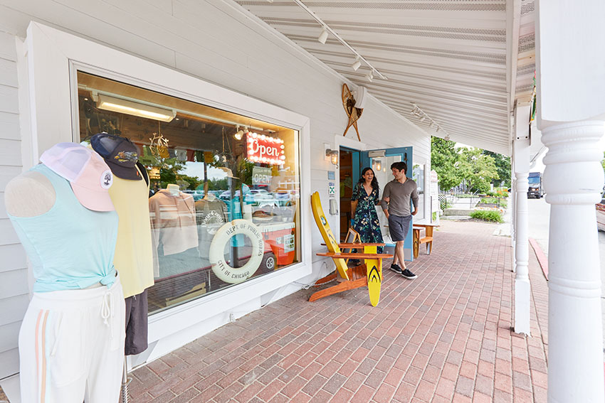 Where to Shop for Home Goods & Furniture A couple window shopping at a stylish boutique.