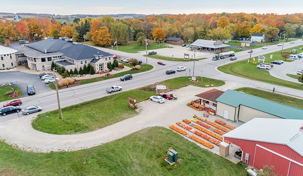 Fall Color Aerial Tour Carlsville