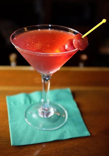 Door County-Inspired Cocktails to Sip this Summer Cherry Harvest: Simple Cherry Martini