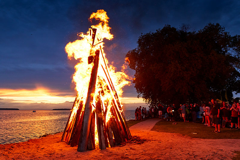 Welcome! Experience Cultural Influences Right Here in Door County Fyr Bal Festival