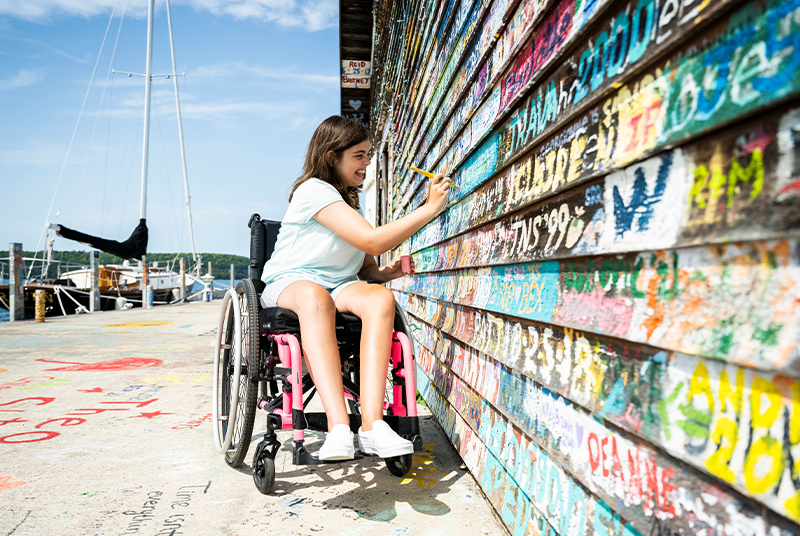 Barrier Free Travel Making memories at Anderson Dock