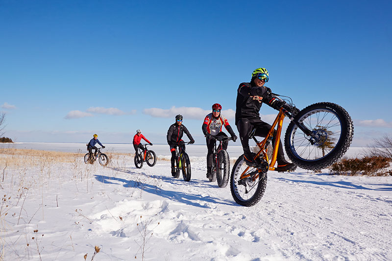 12 Ways to Enjoy Door County Indoors and Out This Winter Fat Tire Biking