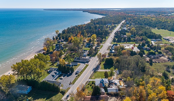 Fall Color Aerial Tour Jacksonport