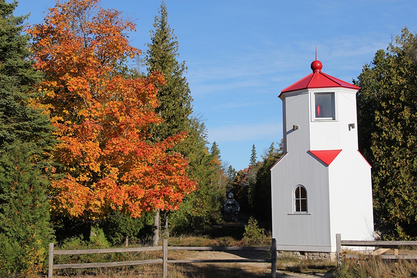 Door County’s Maritime Historical Sites The Lower Range Light