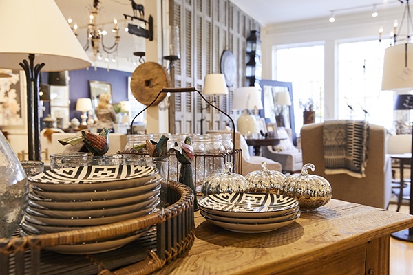 Guide to Online & In-Person Holiday Shopping Interior of a home goods and furniture store