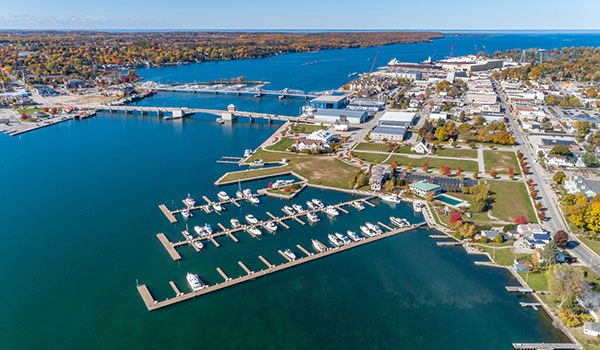 Fall Color Aerial Tour Sturgeon Bay