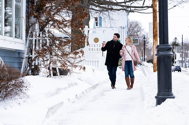 Things to Do this Valentine’s Day in Door County Strolling through Fish Creek