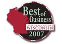 Awards & Accolades Best of Business Wisconsin 2007 logo.
