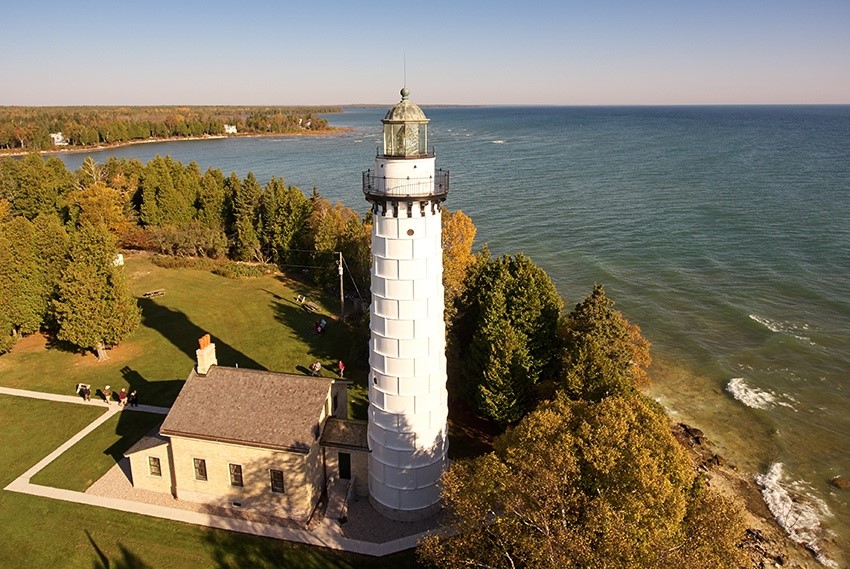 Historical Museums The Cana Island Lighthouse.