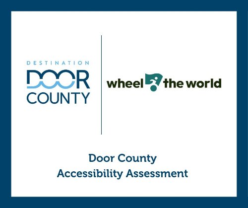 Destination Door County Announces Free County-Wide Accessibility Assessment