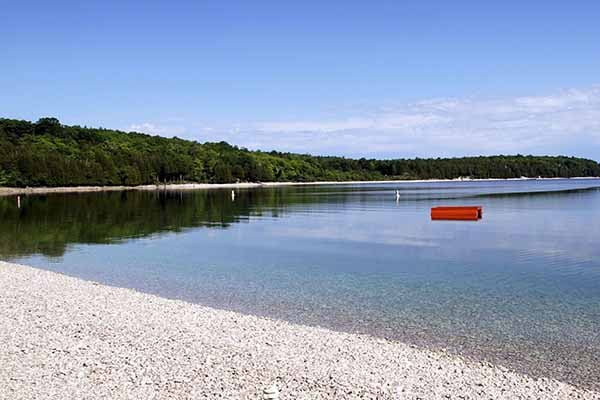 Washington Island Picnic on the beach