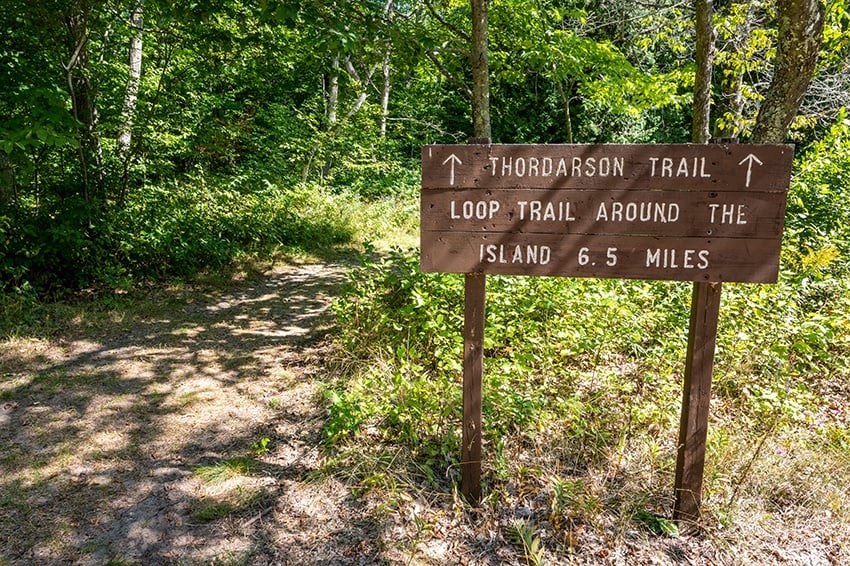 Washington Island Trek to Rock Island