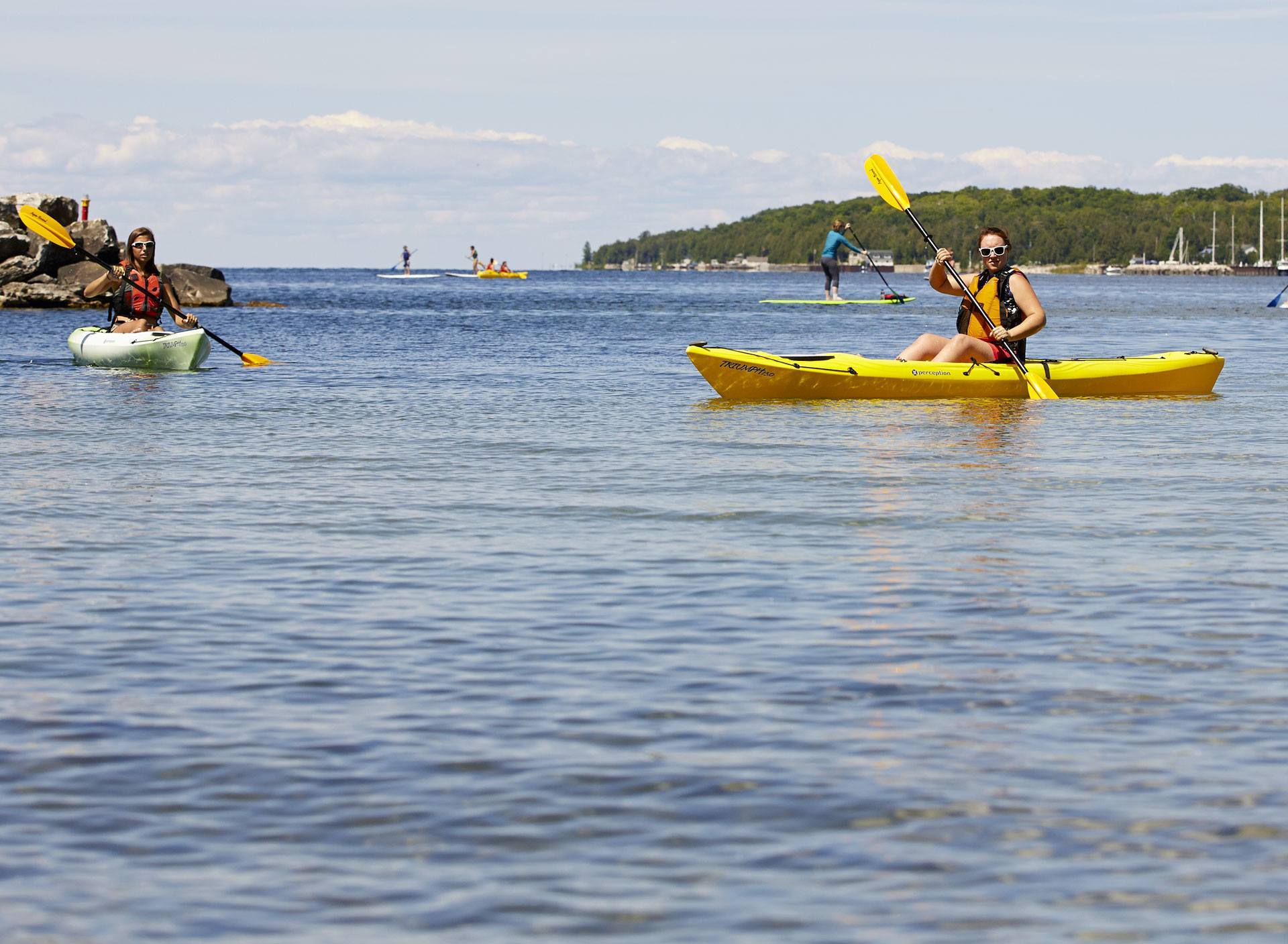 Kayak the bay