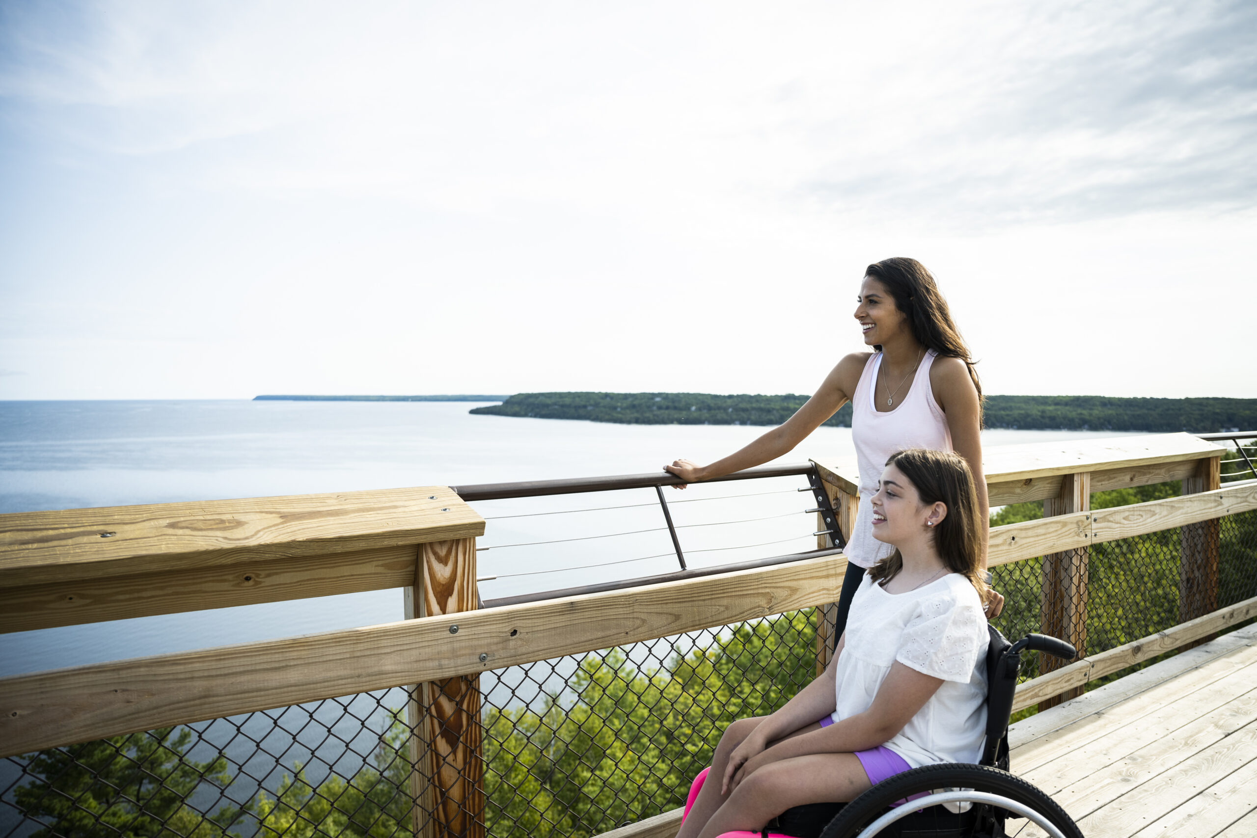 Eagle Tower accessible viewing area