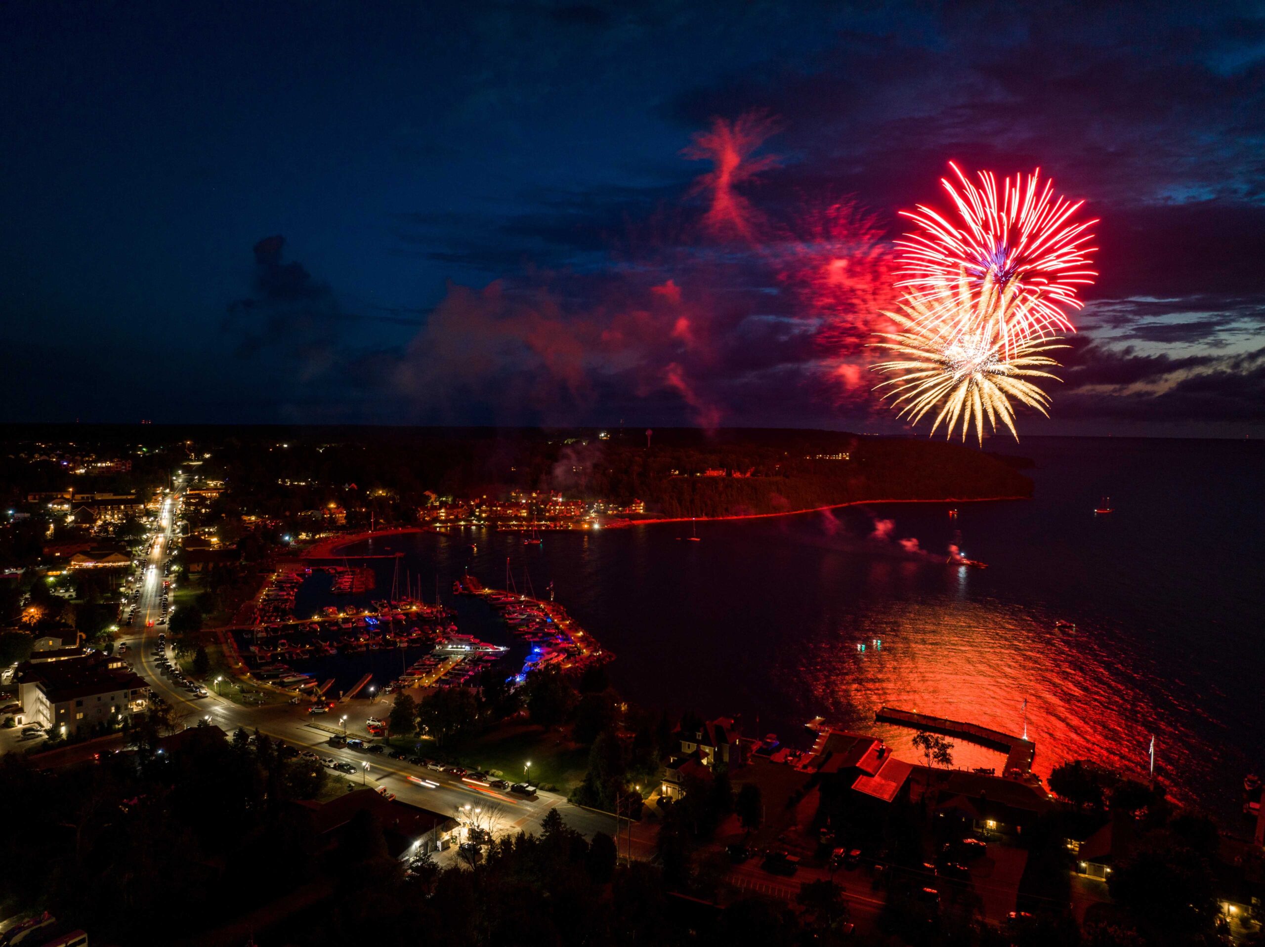 Sister Bay Freedom Fest fireworks