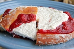 Belgian cherry pie
