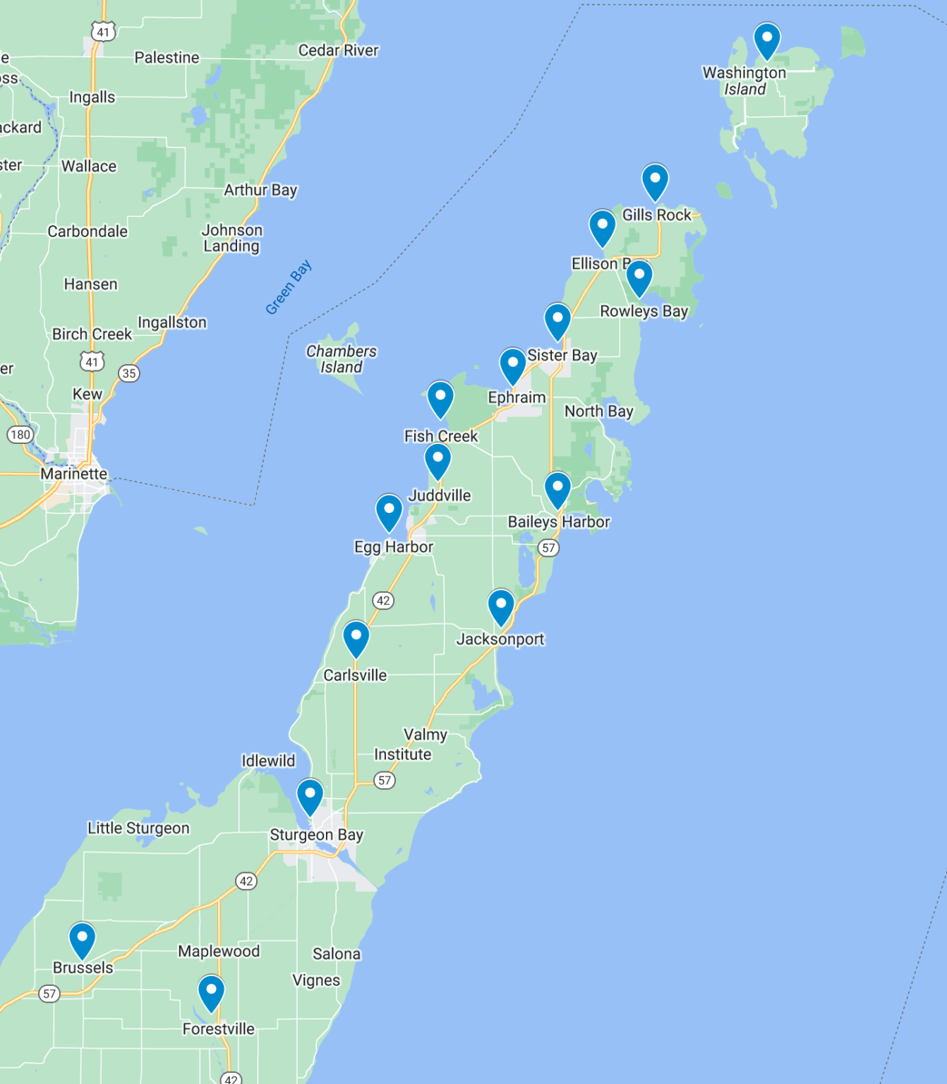 Door County Road Trip Guide | Weekend Getaway Ideas | Destination Door