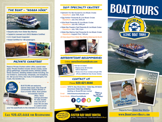 Sister Bay Scenic Boat Tours profile thumbnail