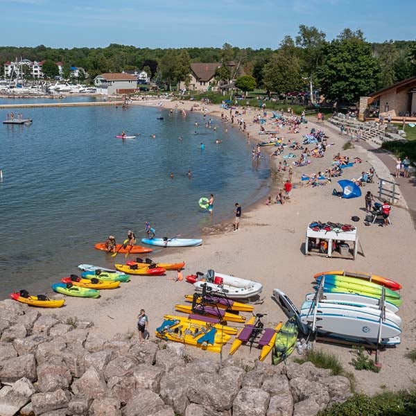 Sister Bay Sister Bay beach