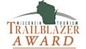 Awards & Accolades Wisconsin Tourism Trailblazer Award logo.