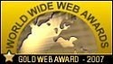 Awards & Accolades World Wide Web Awards 2007 logo.