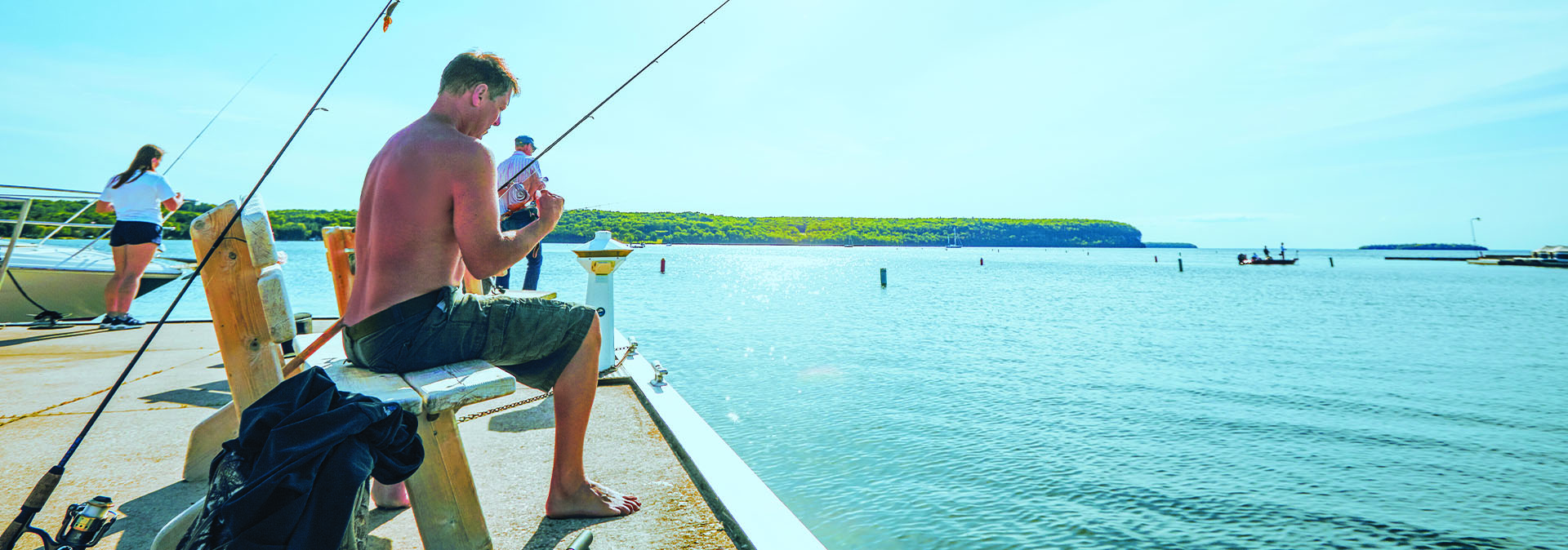 Cast Your Line: Fishing in Door County Cast Your Line: Fishing in Door County