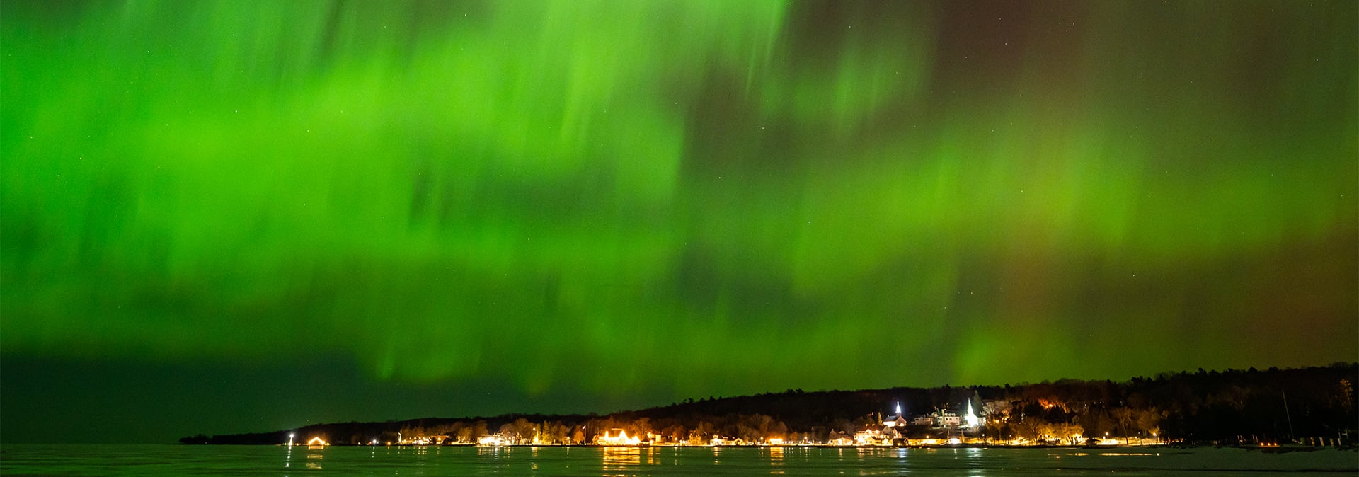 Northern Lights in Door County Northern Lights in Door County