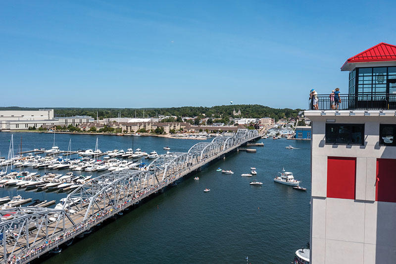 Views from Above Door County Maritime Museum
